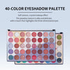 Miss Rose 40 Color Eyeshadow Palette