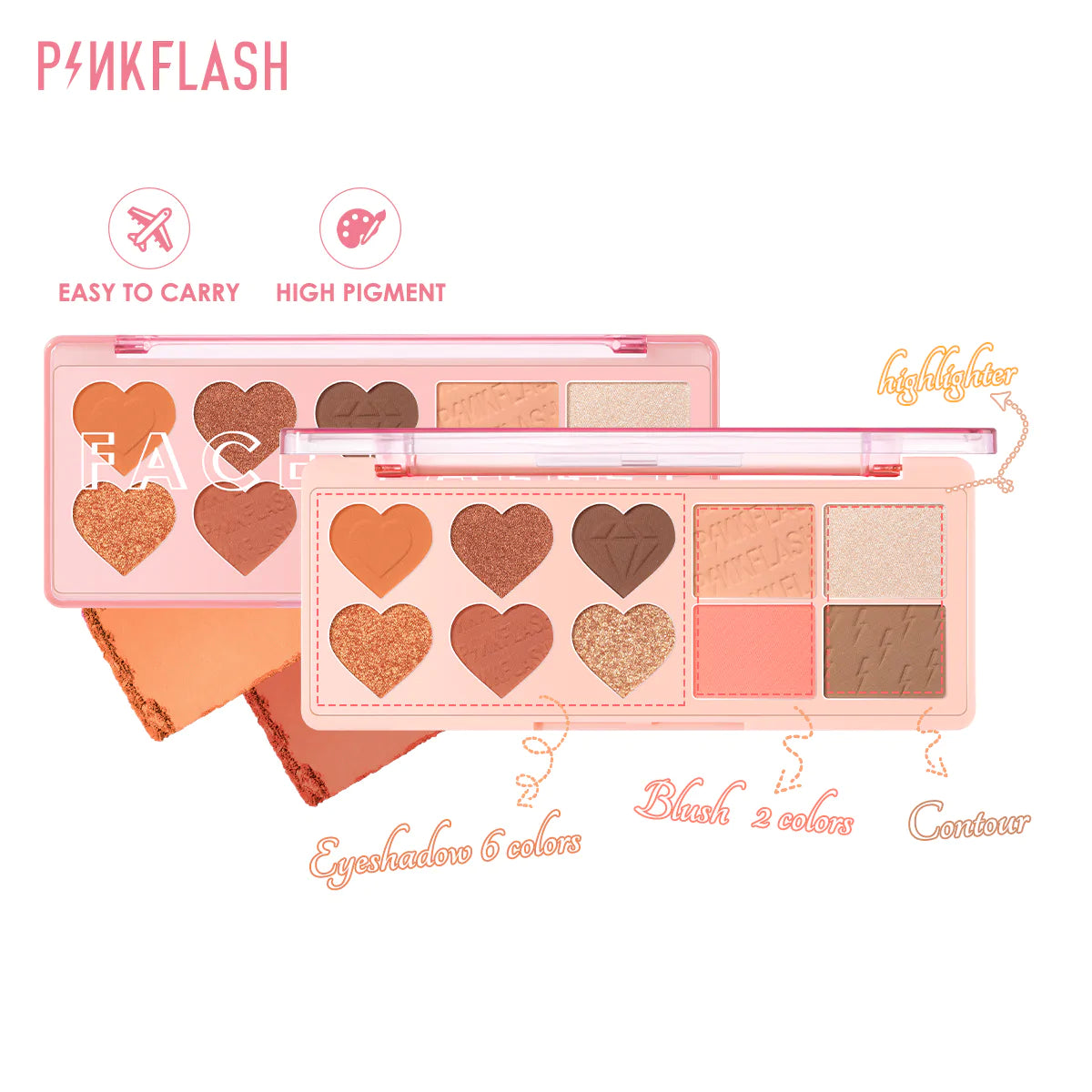 PINK FLASH Multi Face Palette