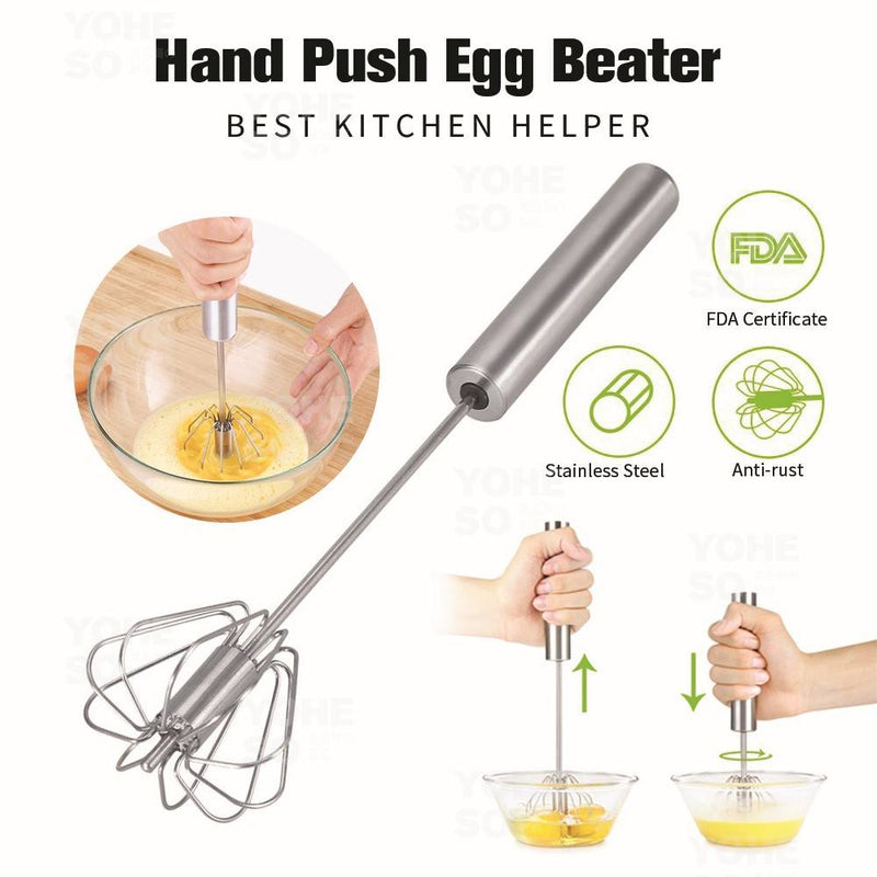 Non-Magnetic Stainless Steel Push Beater Push Mixer & Beater