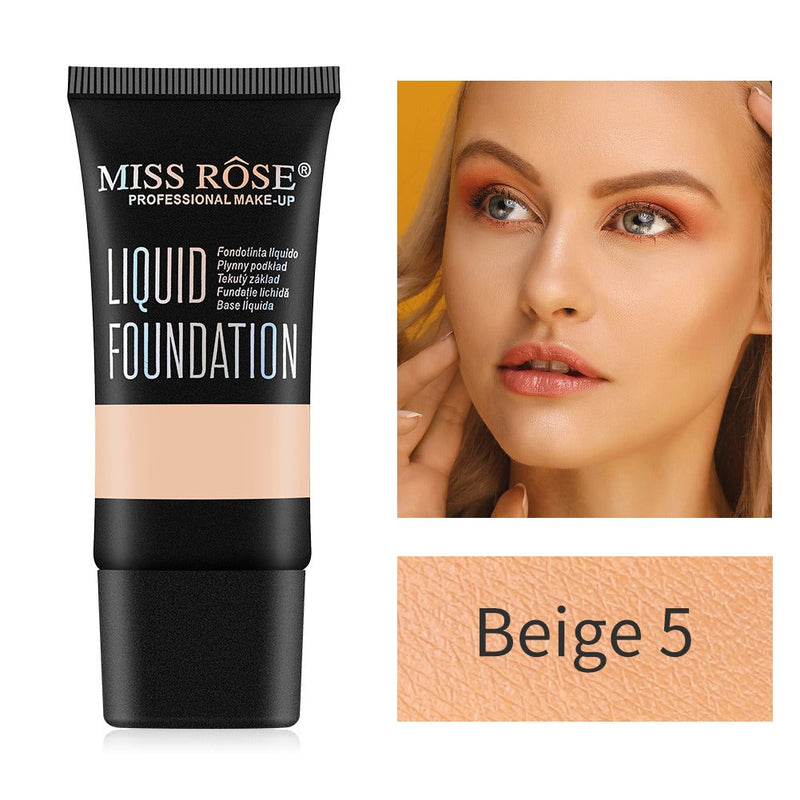 Miss Rose Liquid Foundation + Miss Rose Liptint + Miss Rose 24H Marker Eyeliner