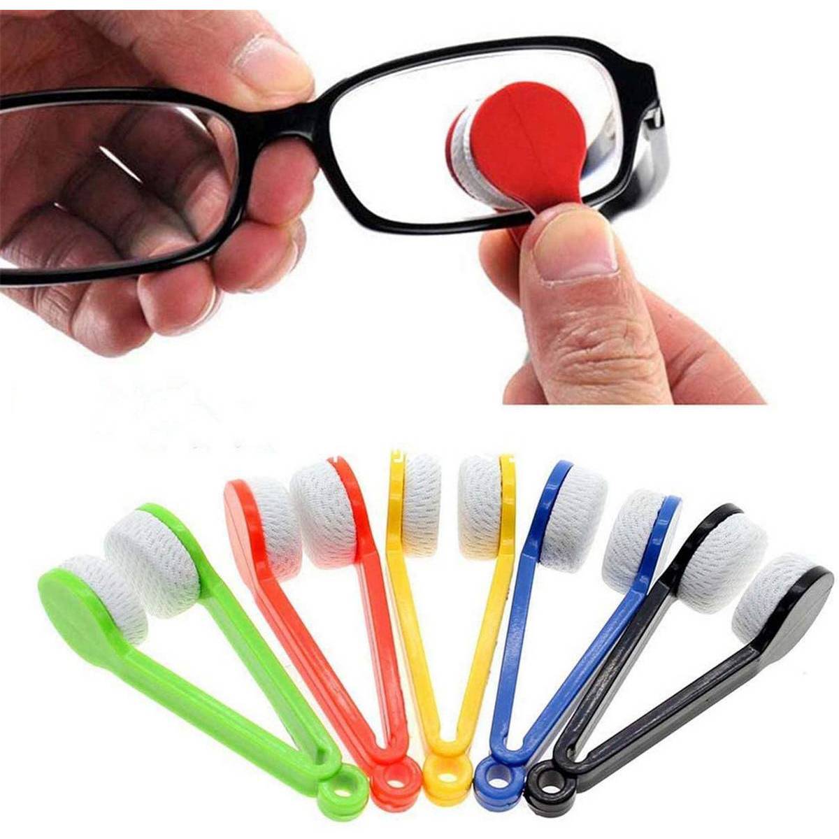 Mini Microfiber Eyewear Cleaning Brush 1Pcs