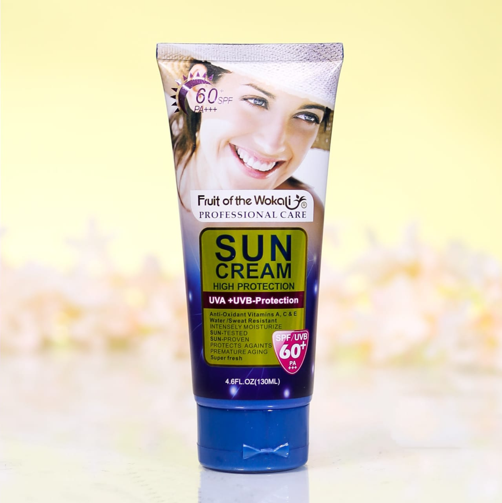 Wokali Sun Cream High Protection SPF 60+ 130ml