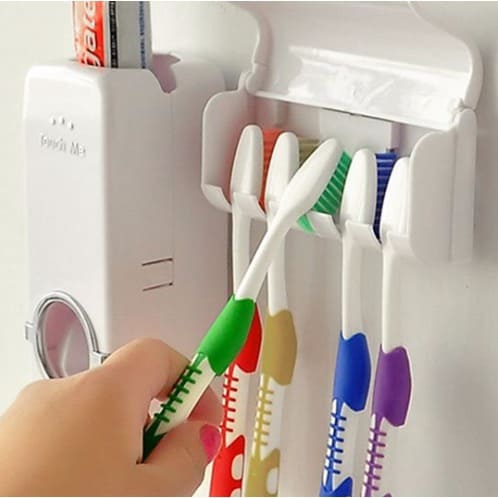 Wall Mounted Toothpaste Dispenser Squeezer