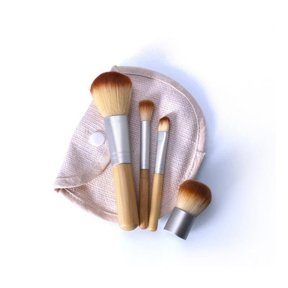 O.TWO.O 4 PIECES BAMBOO BRUSH SET