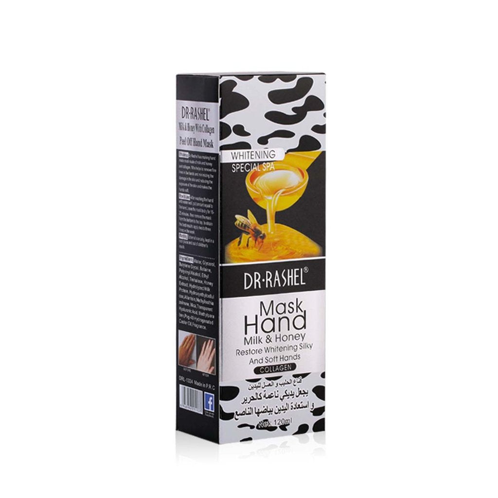 Dr Rashel Milk & Honey with Collagen Peel Off Hand Mask - 120ml