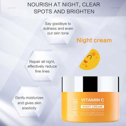 Dr Rashel Vitamin C Day Cream + Night Cream - Pack Of 2