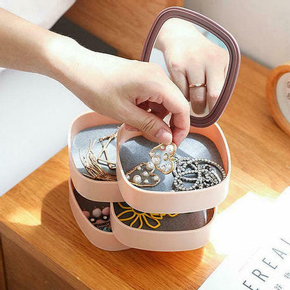 Rotating Jewelry Storage Box