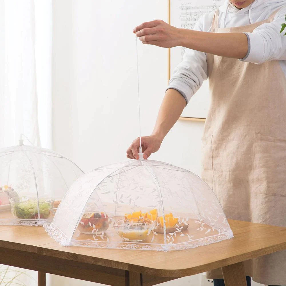 Folding Umbrella Style Net Food Cover