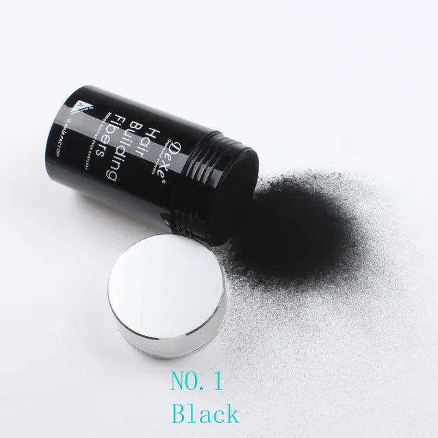 Dexe Hair Building Fibers Black 22g | For Men & Women