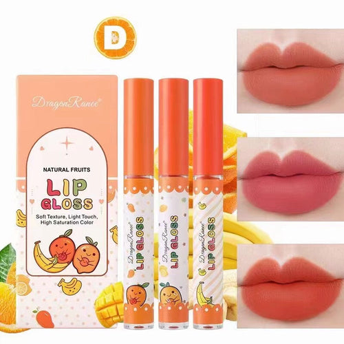 Dragon Ranee Fruit Lip Gloss Moisturizing Matte Lipstick