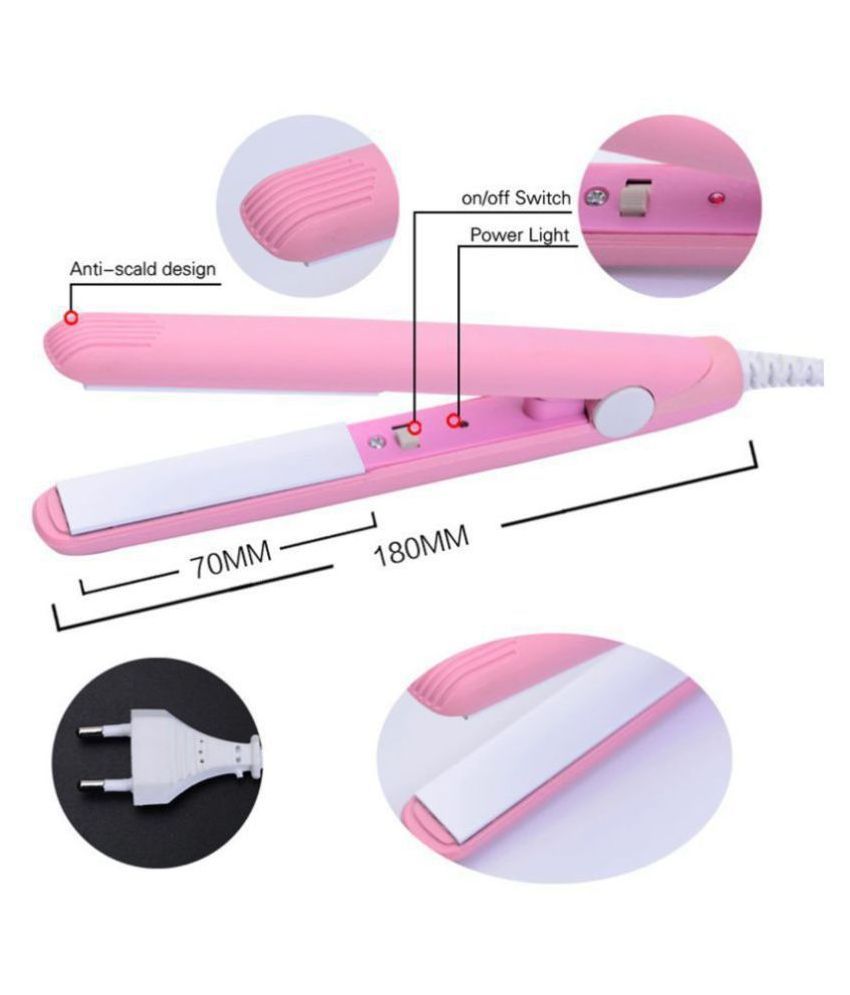 Mini Straightener Gold Vatican Hair Travelling Tool