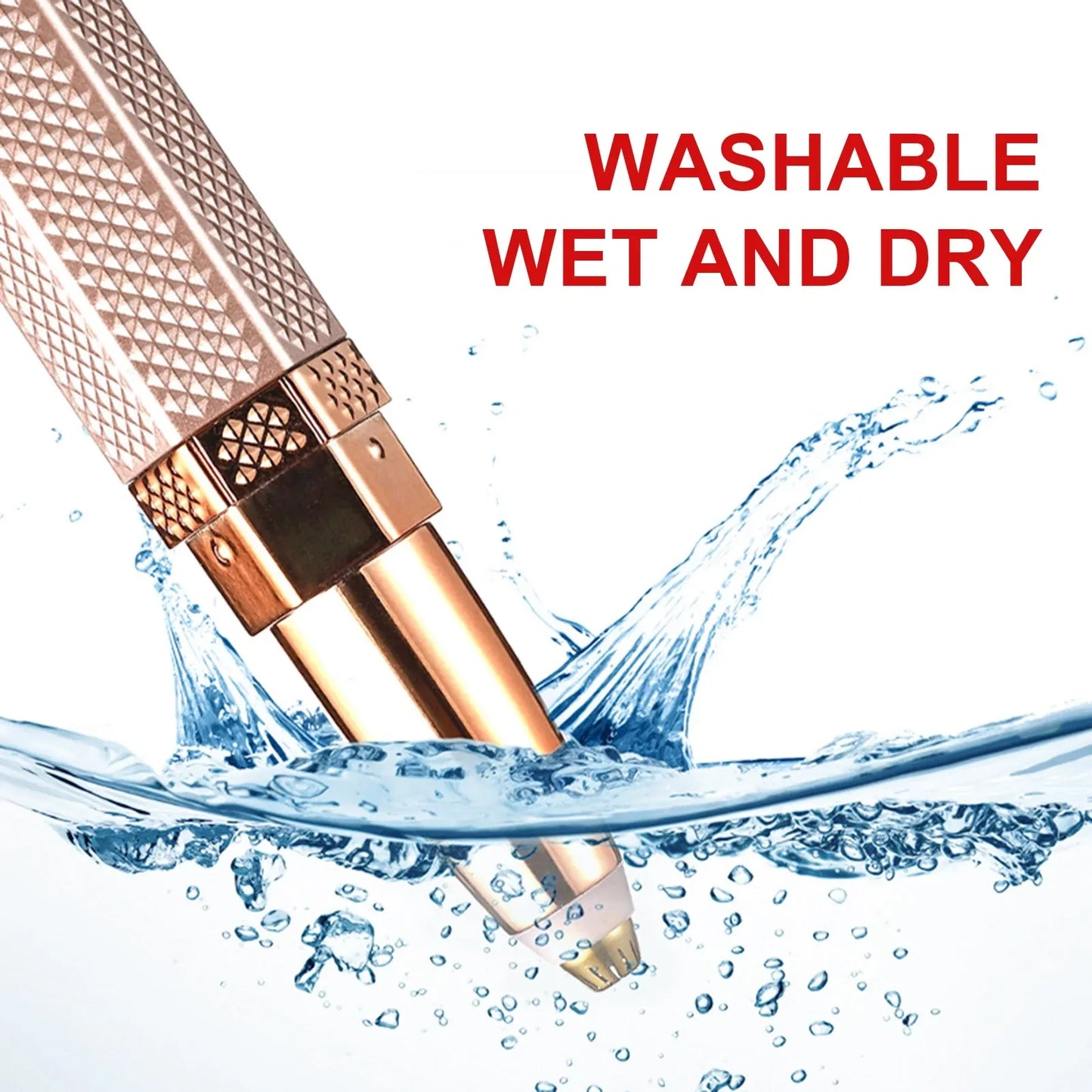 4 IN 1 HAIR REMOVER EYEBROW TRIMMER (KM-6619)