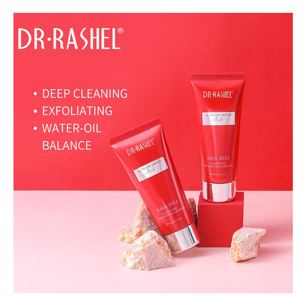 DR RASHEL AHA BHA Clarifying Exfoliating Facial Cleanser OEM 80ml Face Wash