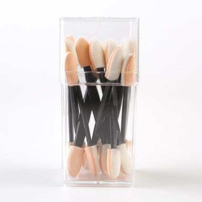 Eyeshadow Applicators With Plastic Box