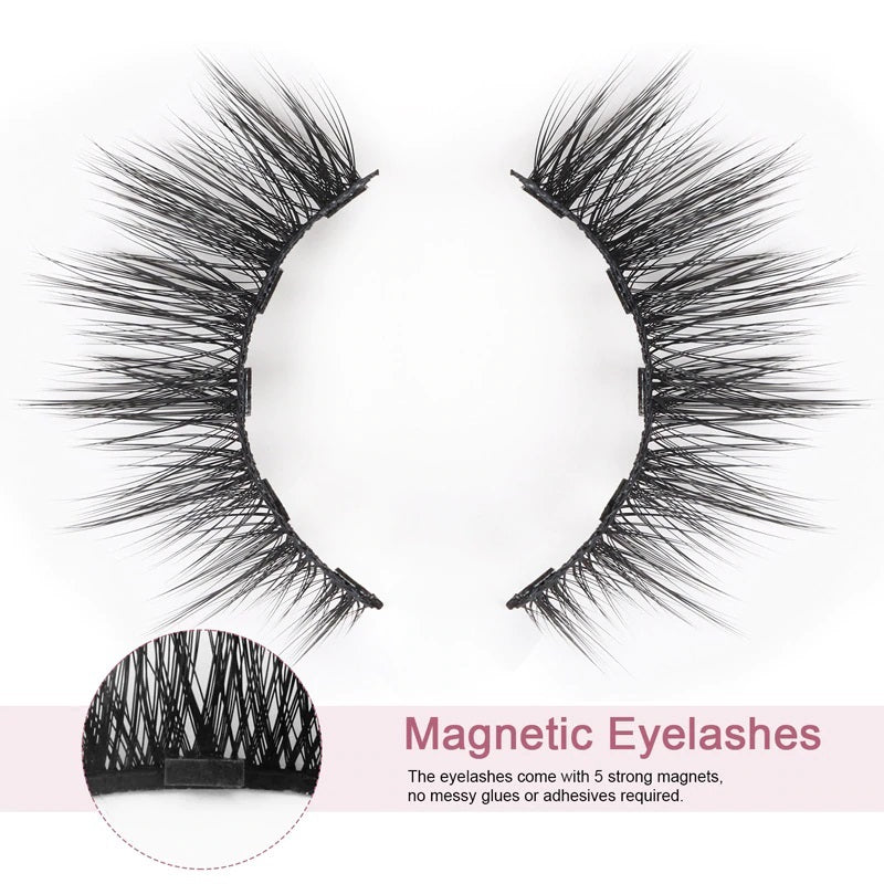 Full Strip Magnetic Eyeliner Eyelashes Set