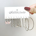 Fashion Jewellery 5pcs Earring Card