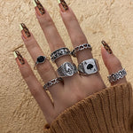 Fashion Jewellery 7 Pcs Ring