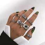 Fashion Jewellery 7 Pcs Ring