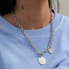 Fashion Jewellery Silver Love Necklace
