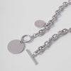 Fashion Jewellery Silver Love Necklace