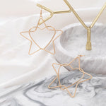 Fashion Jewellery Star And Heart Earring