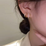 Fashion Jewelry Golden Cuff Earring