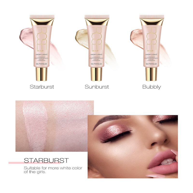 O.TWO.O ROSE GOLD LIQUID HIGHLIGHTER