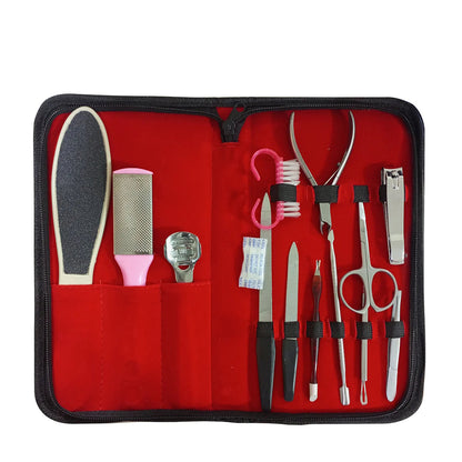 Glamorous Face 13 Pieces Professional Mani Pedi Tool Kit