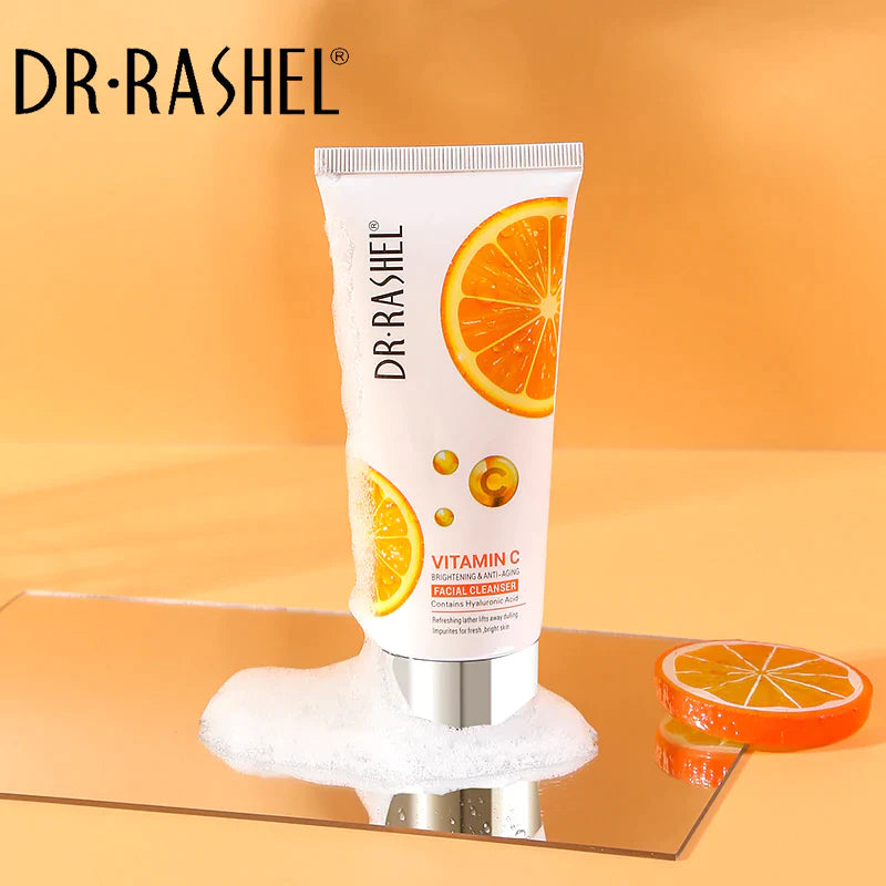 Dr Rashel Vitamin C Brightening Facial Cleanser with Hyaluronic Acid - 80ml