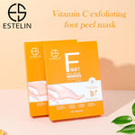 ESTELIN Foot Care Series Vitamin C Exfoliating Foot Peel Mask 40g - 2pairs