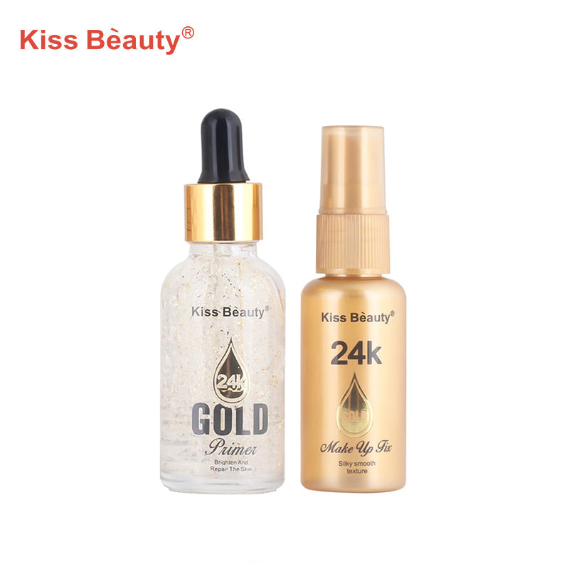 Kiss Beauty 2 in 1 24K Gold Make Up Primer And Fixer