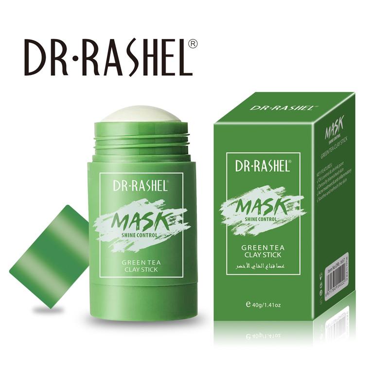 DR RASHEL Green Tea Stick Anti-Acne Pimple Facial Clay Mask