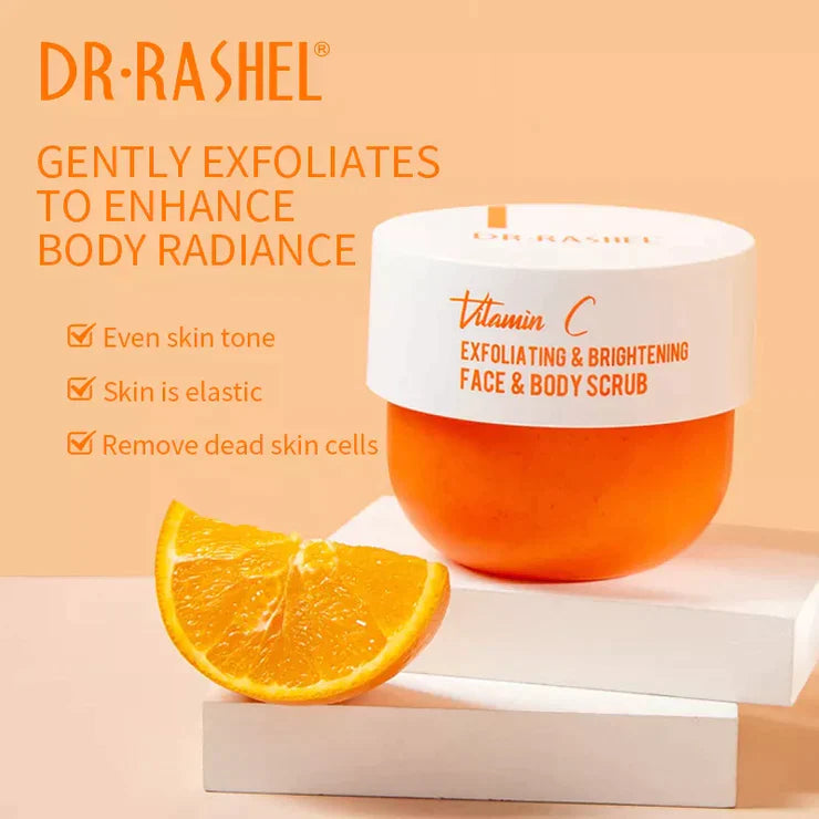 Dr. Rashel Vitamin C Exfoliating & Brightening Face & Body Scrub