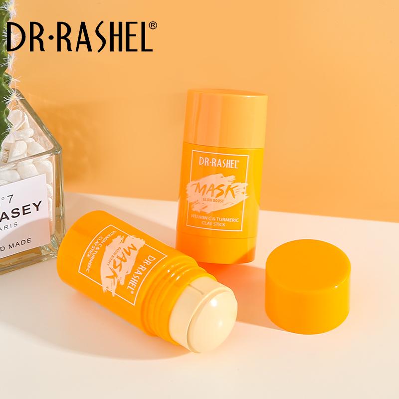 DR RASHEL Glow Boost Vitamin C and Turmeric Clay Mask For Face