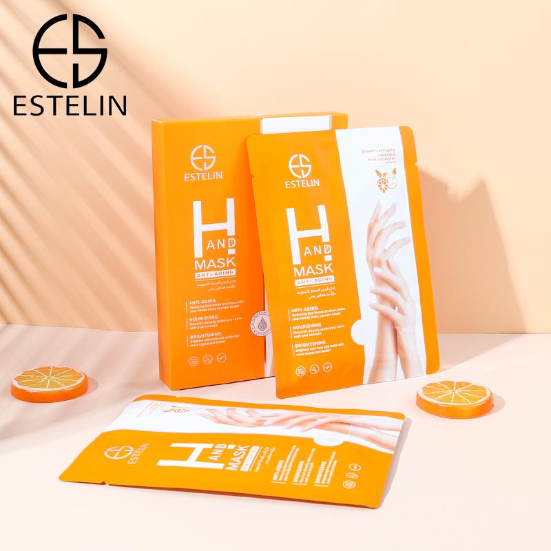 ESTELIN Moisturizing Spa For Hands Vitamin C Anti-Aging Hand Mask - 2 Pairs