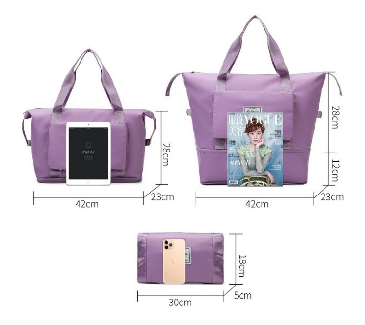 Foldable & Expandable Travel Bag (China)