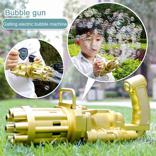 Gatling Bubble Gun Toy
