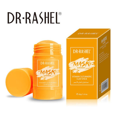 DR RASHEL Glow Boost Vitamin C and Turmeric Clay Mask For Face