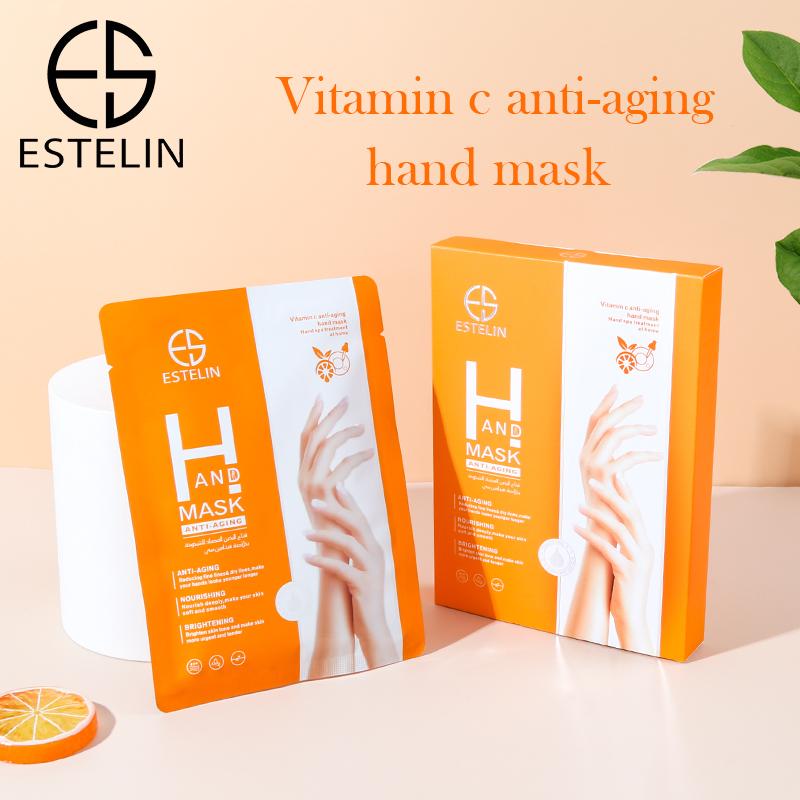 ESTELIN Moisturizing Spa For Hands Vitamin C Anti-Aging Hand Mask - 2 Pairs