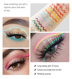 Handaiyan Creme Gel Neon Eyeliner Pen Waterproof (Set of 12pcs)