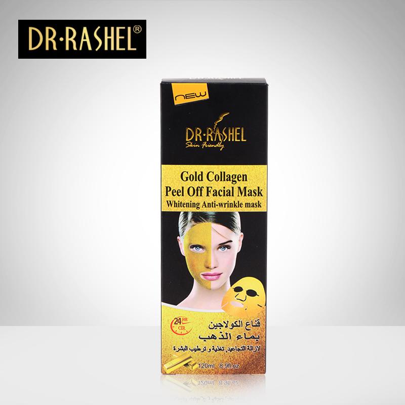 DR.RASHEL Facial Gold Collagen Peel Off Anti-Wrinkle mask Deep Clean Acne Gold face Mask 120ml