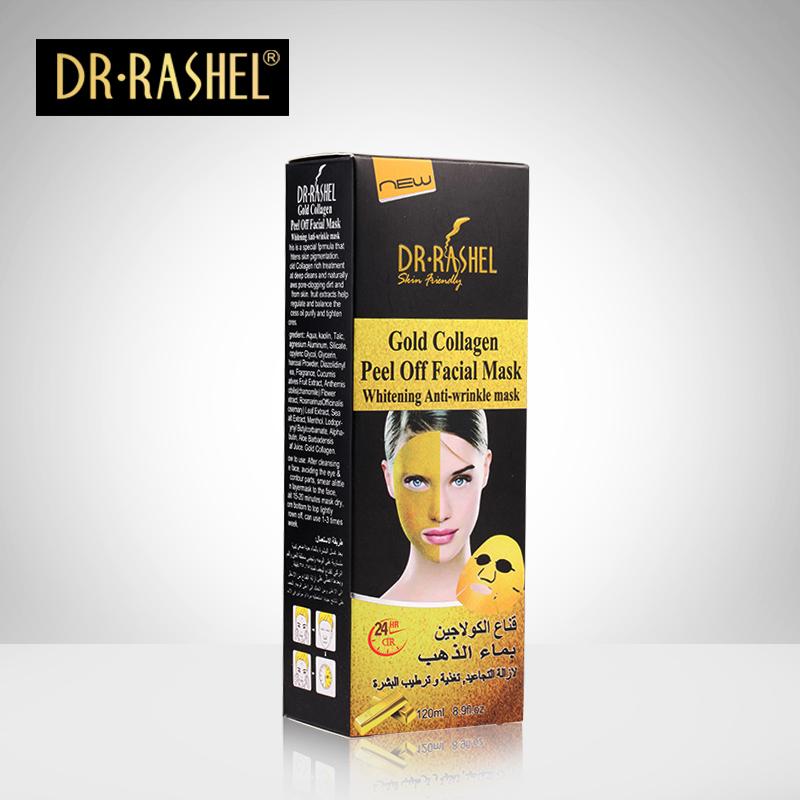 DR.RASHEL Facial Gold Collagen Peel Off Anti-Wrinkle mask Deep Clean Acne Gold face Mask 120ml