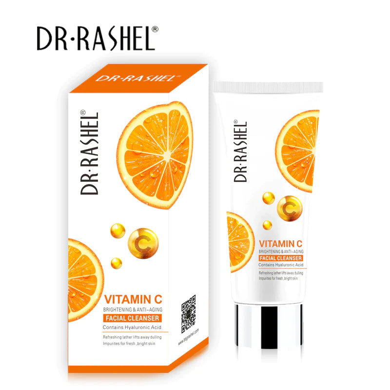 Dr Rashel Vitamin C Brightening Facial Cleanser with Hyaluronic Acid - 80ml