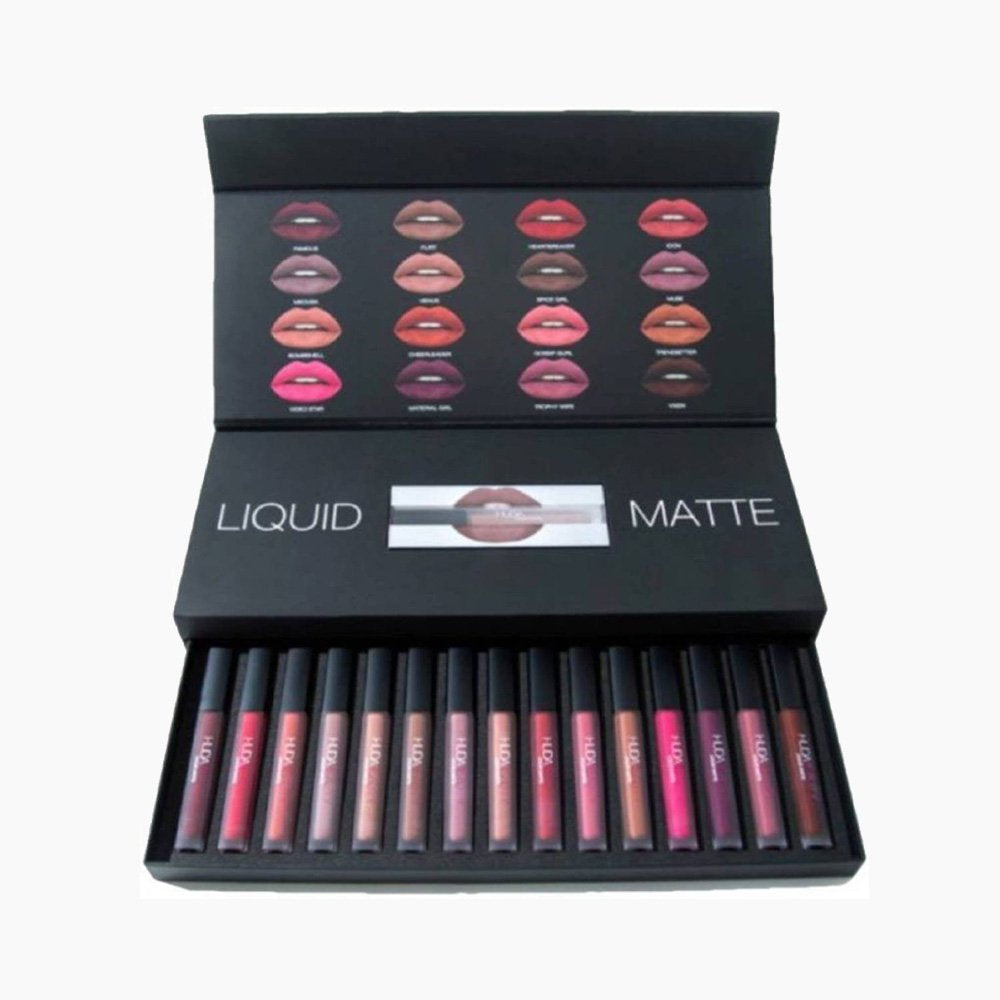 HUDA BEAUTY 16 LIP GLOSS SET