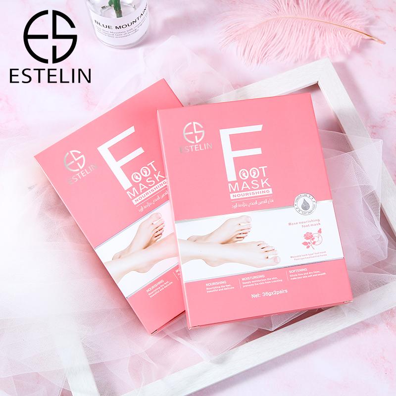 ESTELIN Foot Care Mask Rose Nourishing Foot Mask 40g - 2pairs