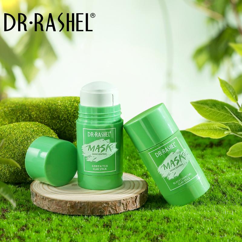 DR RASHEL Green Tea Stick Anti-Acne Pimple Facial Clay Mask