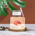 ESTELIN Coffee Sugar Lip Scrub Moisturizing Mask And Lip Balm 3 in 1 Lip Care Set