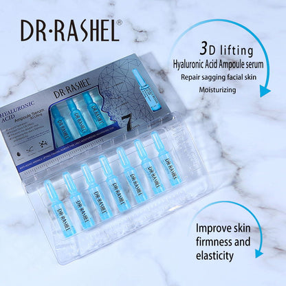 Dr Rashel Skin Care Hyaluronic Acid Ampoule Serum 2ml x 7pcs (7pcs in 1 box)