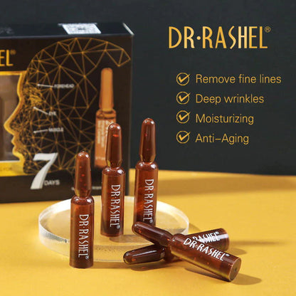 Dr Rashel Skin Care 24K Gold Ampoule face Serum (7pcs in 1 box)