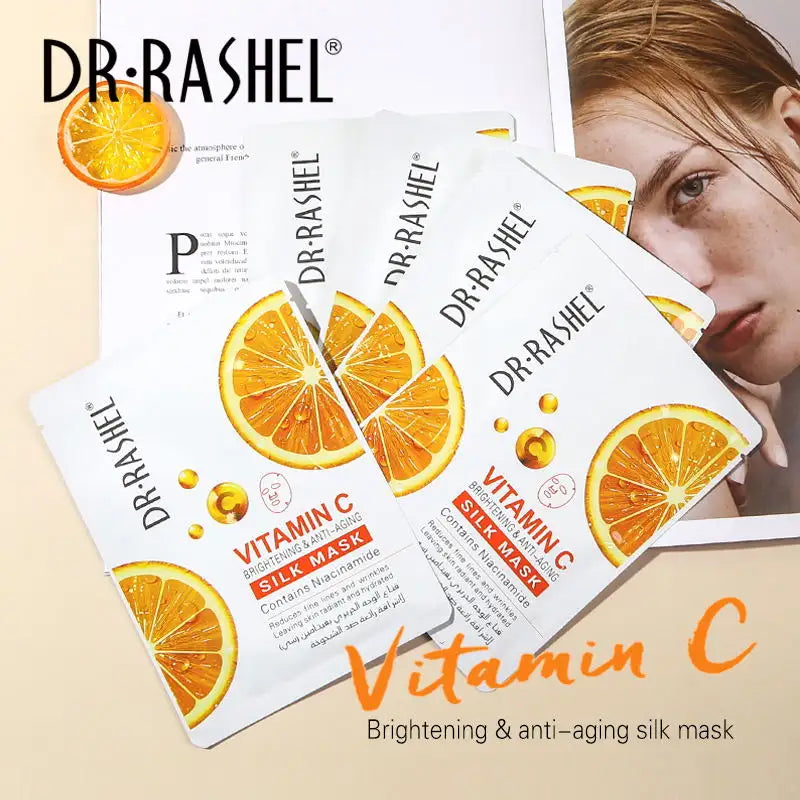 Dr Rashel Vitamin C Brightening & Anti-Aging Silk Mask
